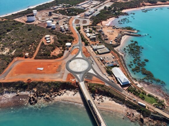 Port of Broome Roundabout Access